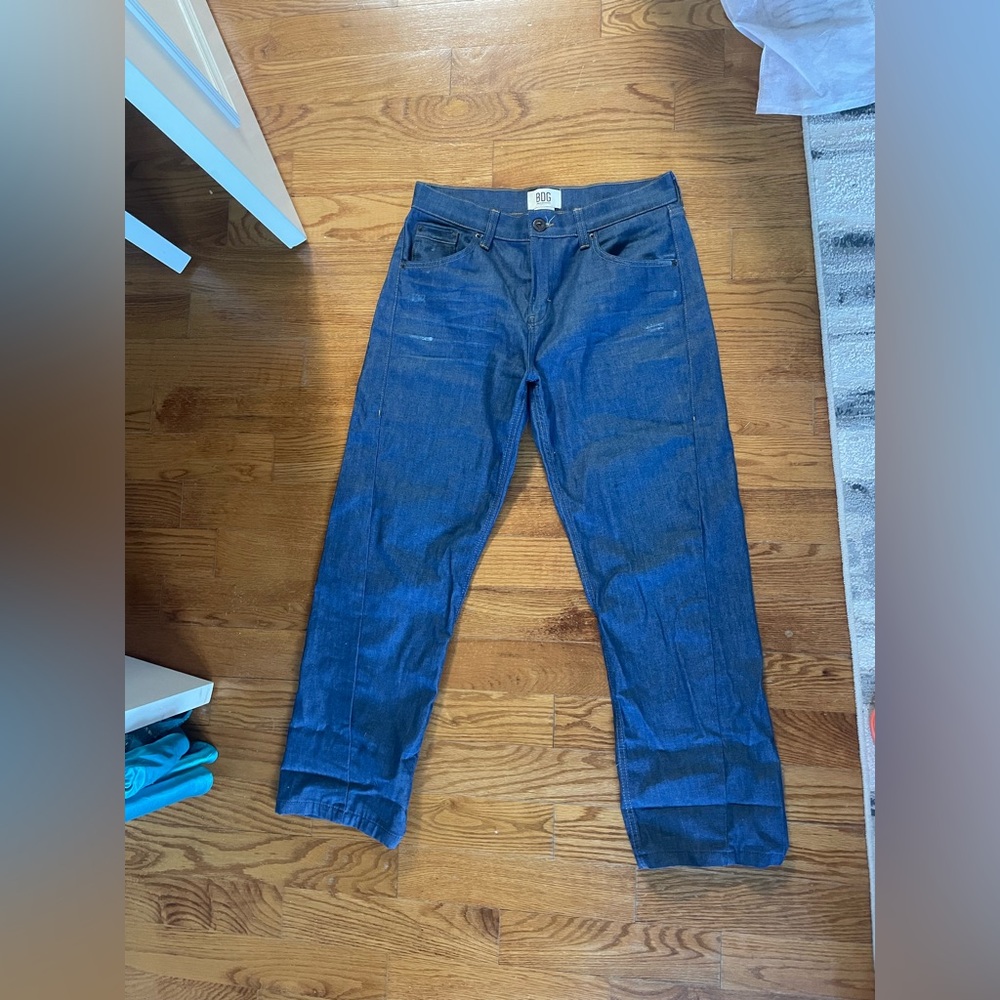 BDG Dark Blue Straight Leg Jeans